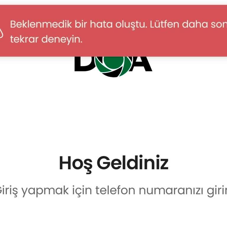 Doa Uygulamasında Giriş Sorunu Ve İletişim Eksikliği