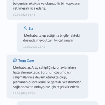 Araç Şasi Numarası Bulunamadığı İçin Trumore Uygulamasına Eklenemiyor