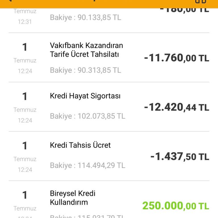 Kazandıran Tarife 11.760 TL Kesintisinin İadesi Ve İptali