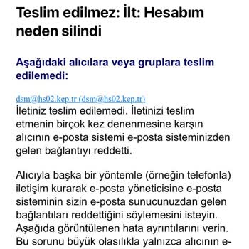 İzinsiz Hesap Kapatma Ve Çözüm Bulunamayan Müşteri Desteği