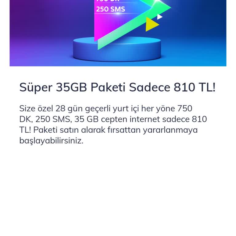 Öğrenci Dostu Yüksek Hızlı Faturalı Tarife İsteği