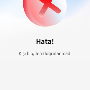 Samsung Wallet Kayıt İşleminde Kişisel Bilgi Doğrulama Hatası
