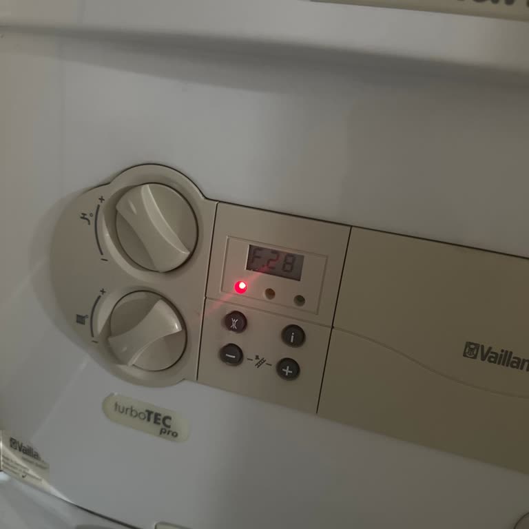 Gaz Kesintisi Sonrası Vaillant Kombide F28 Hatası Ve Isıtma Sıcak Su Kesintisi