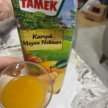 Tamek Karışık Meyve Suyunda Yabancı Madde Çıktı Sağlık Endişesi Ve Şikayet
