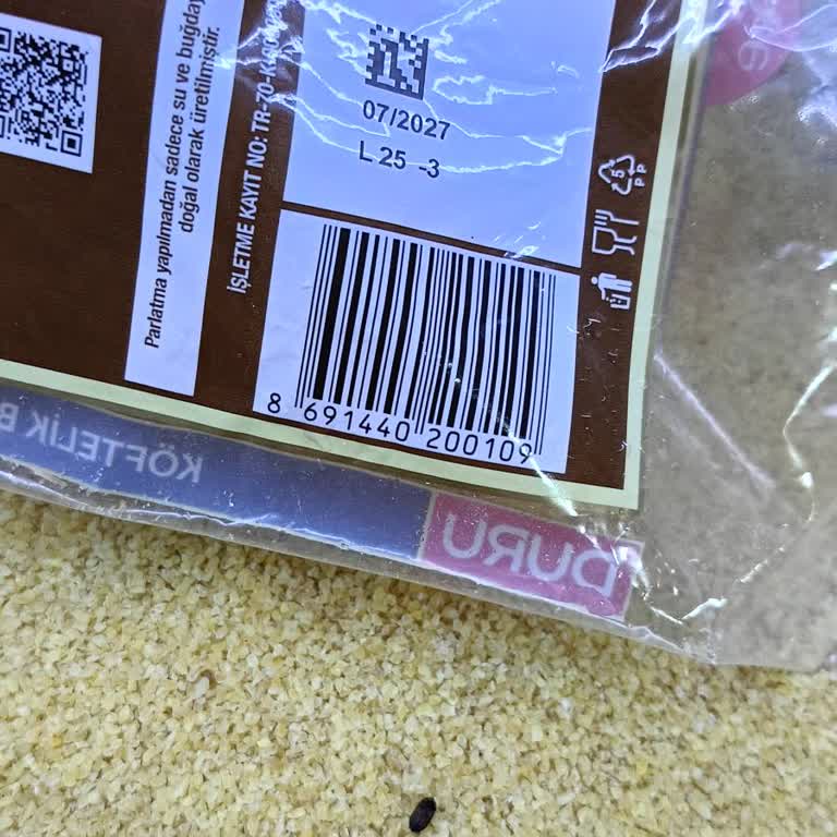 Duru Kısırlık İnce Bulgurdan Böcek Çıktı