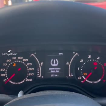 Fiat Egea Hill Holder, Esc, Lastik Basınç Uyarısı Aynı Anda Yakması!