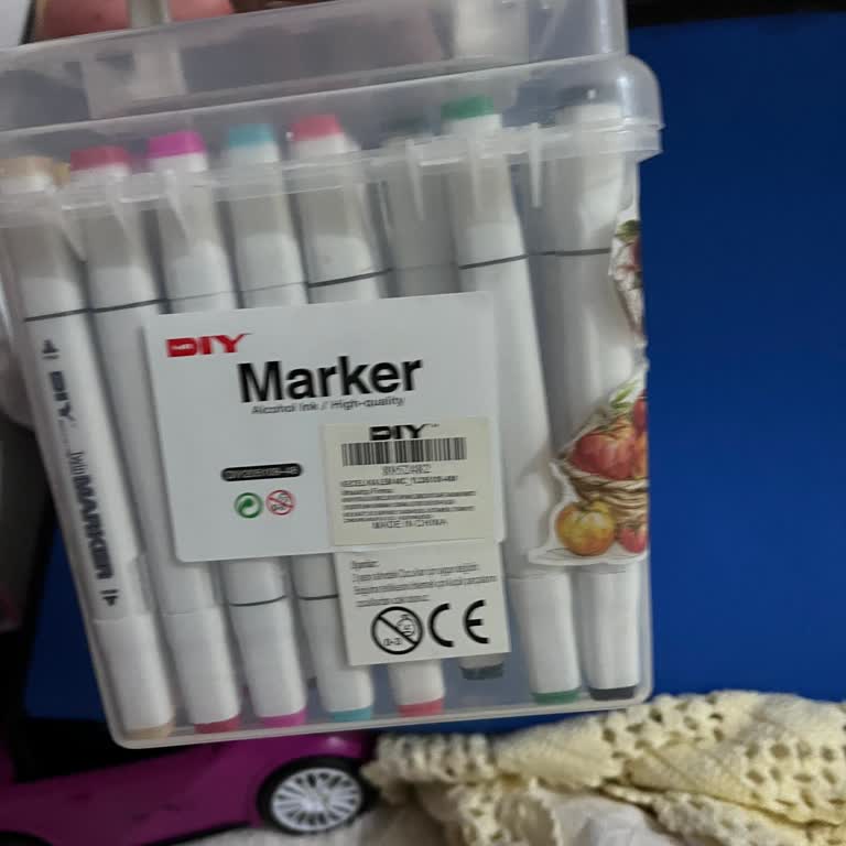 Menemen AVM Kırtasiye MR Dıy Mağazasında Satın Alınan 48’li Marker Setinde Kurumuş Kalem Sorunu