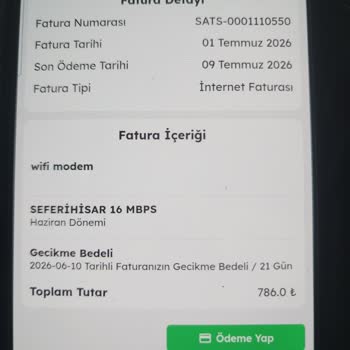 Turbonet Hattımın İptalinde Gecikme Ve Sürekli Faturalama