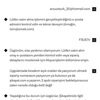 Mango Siparişim 15 Günden Fazla Gönderime Hazır, Acil Kargo Ya Da İptal Talebi