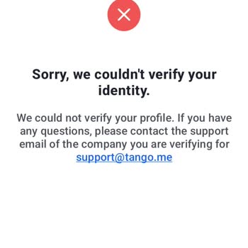 Tango Live Account Verification Still Pending After ID Submission