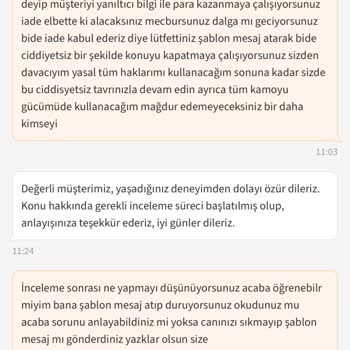 Teşhir Ürün Gönderimi Ve Müşteri Mağduriyeti