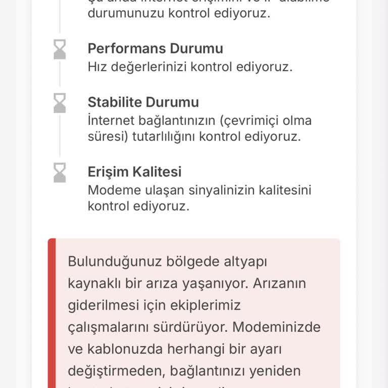 Acil İnternet Kesintisi Ve Cevapsız Destek Talebi
