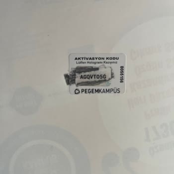 Pegem Akademi Aktivasyon Kodu Çalışmıyor