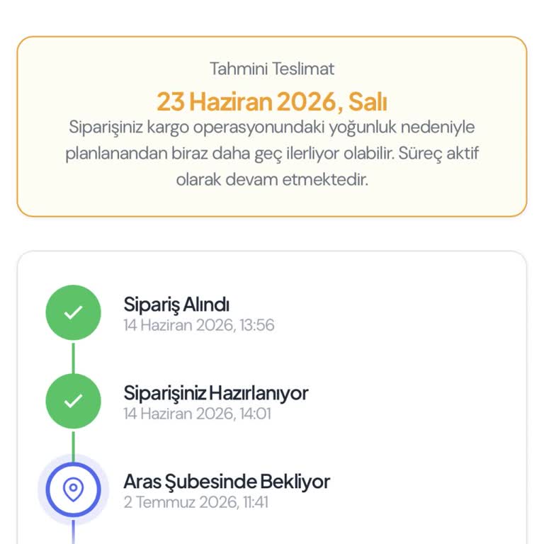 Sneaker Türkiye Takip Ekranı Gerçek Kargo Yok, 3.879 TL İadesi Bekliyor