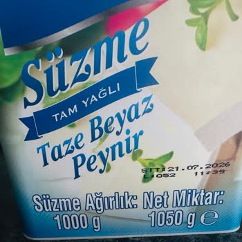 A101'den Alınan Peynes Süzme Peyniri Küflü Çıktı