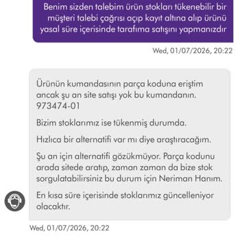 Dyson Hava Temizleyicisi Kumandası Stokta Yok Ve Servis Ücreti Yüksek