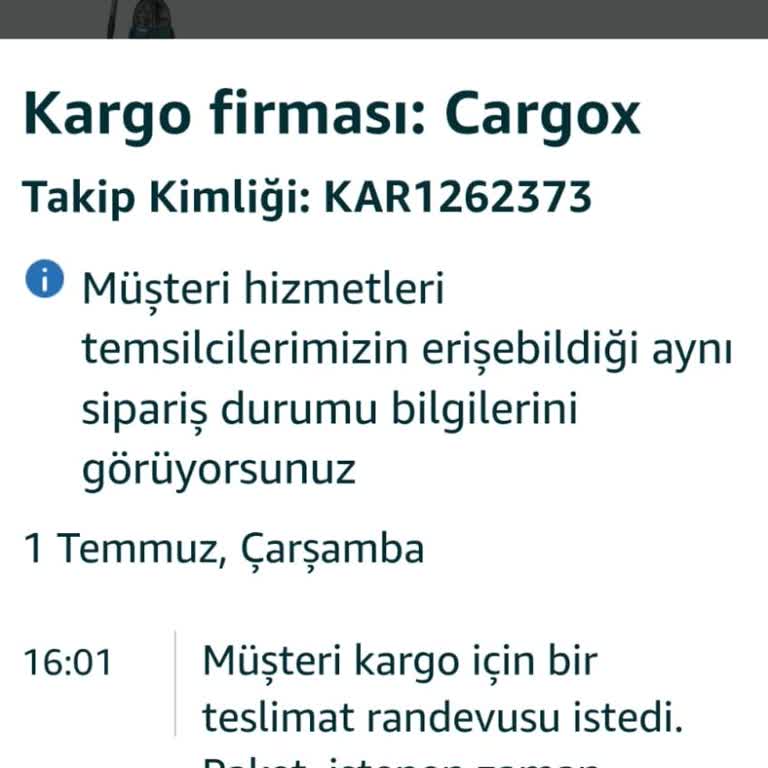 Amazon Cargo X’in Yanıltıcı Takip Notu Ve Teslim Edilmeyen Kargo Güvenimi Sarsıyor