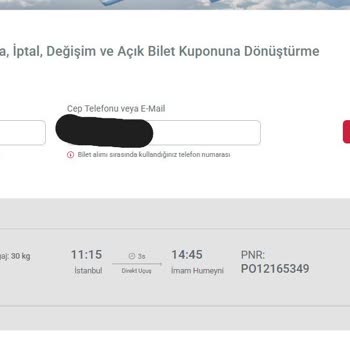 Obilet'ten İptal Edilen Biletin Yeniden Satışı Ve Çelişkili Bilgilendirme