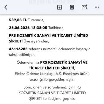 539 TL Ödediğim Sipariş Kargoya Verilmedi Ve Cevap Yok