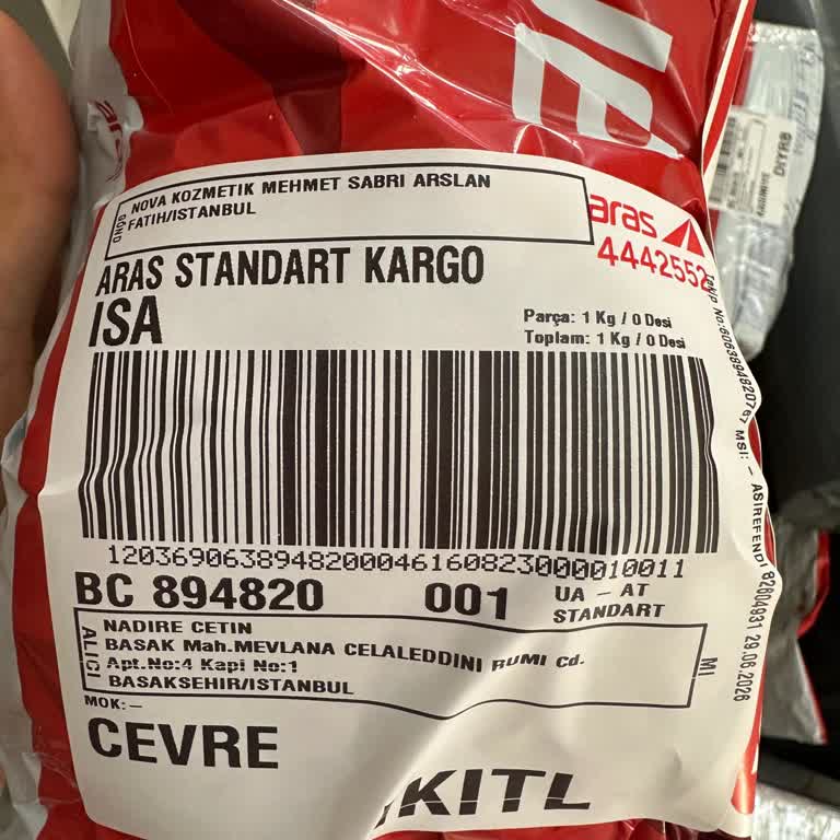 Aras Kargo’da Kayıp Gönderi, Sorumluluk Reddi