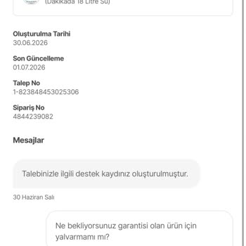 Barley Elektrikli Damacana Pompası Arızası Ve Hepsiburada’nın İlgisiz Servis Süreci