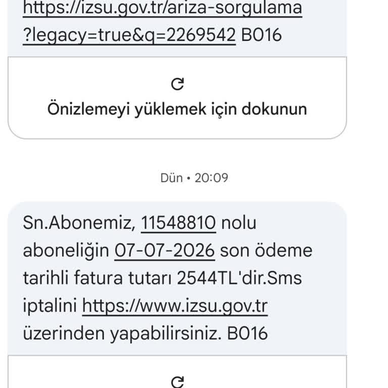 İZSU Fahiş Su Faturası!