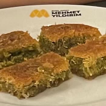 Fıstıklı Kadayıfın Aşırı Şekerli Ve Kalitesiz Olması