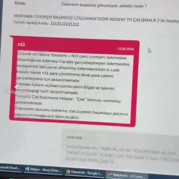 N11 Hak Ediş Ödememi 2,5 Aydır Alamıyorum, Sürekli Oyalanıyorum!