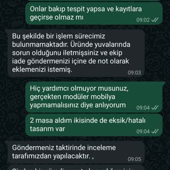 Enza Home’da Kapı Önüne Bırakılan Kargo Ve Montaj Hataları Nedeniyle Yaşanan Mağduriyet