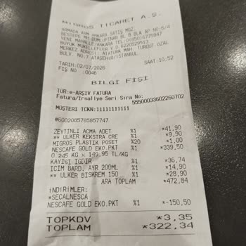 Migros Zeytinli Açmasında Çekirdek Dişimi Kırdı