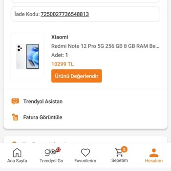 Garanti Servisine Gönderilen Telefonun 9 Ayda Geri Dönmemesi Ve İade Talebi