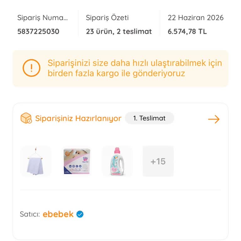 Siparişim 20 Gün Boyunca Hazırlanıyor Kalıyor Ve Kargo Takibi Yok