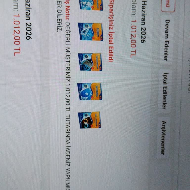 İptal Edilen Siparişin Ücreti 7 İş Günü İçinde İade Edilmedi
