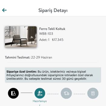 Vivense'de Teslimat Gecikmesi Ve İlgisiz Müşteri Hizmetleri