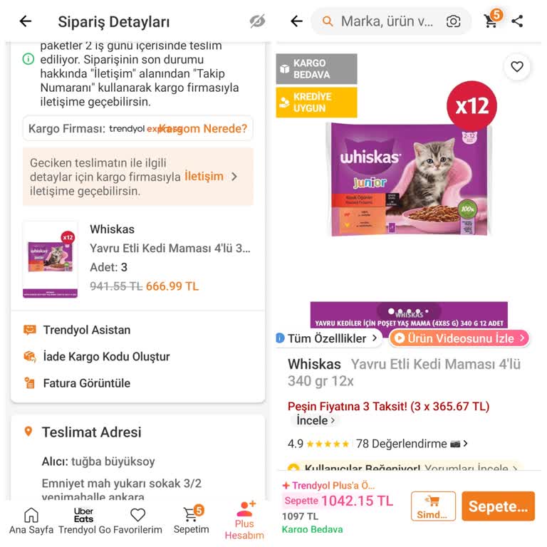 Kargo Gecikmesi Ve Kampanya Avantajının Korunması Talebi