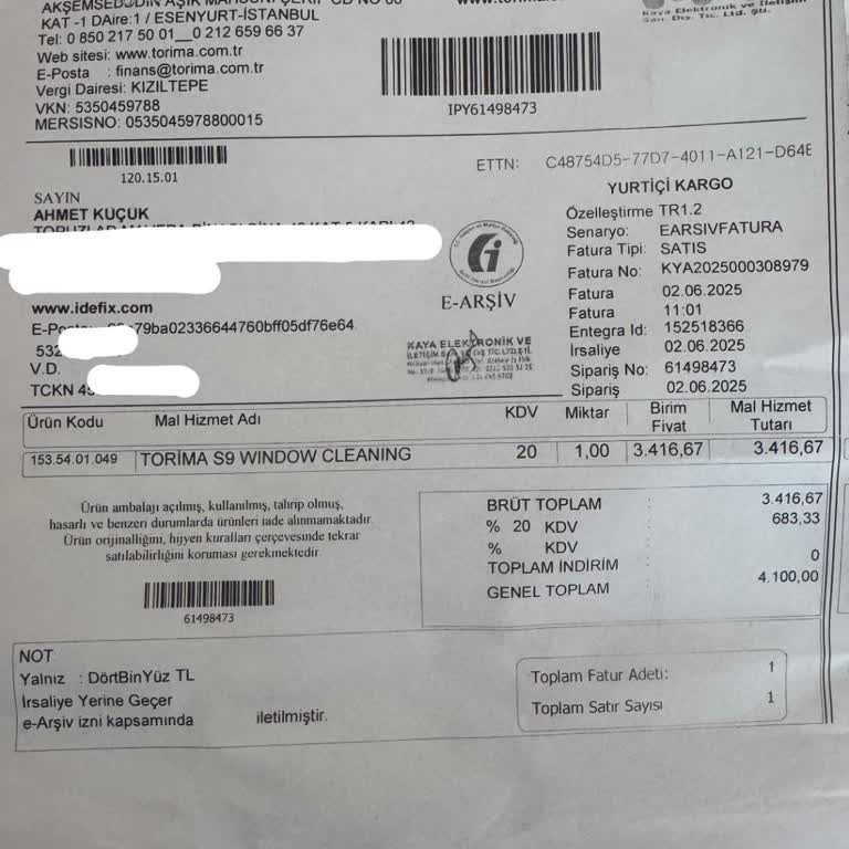 İdefix Müşteri Hizmetlerine Ulaşılamıyor, Garanti Süreci İlerlemedi