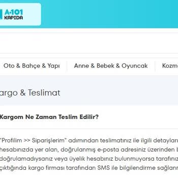Sipariş Teslimatı Gecikmesi Ve Müşteri Hizmetleri Sorunu