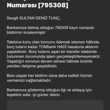 Bankanın Tek Taraflı İşlem Kısıtlamaları Nedeniyle Kredi Kartı Borcunu Zamanında Ödeyememe