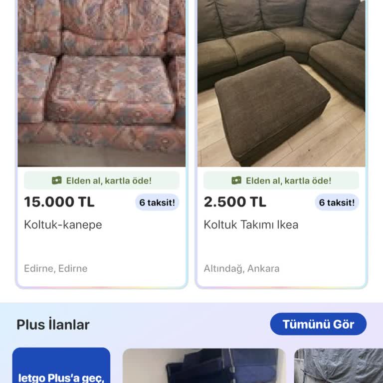 Letgo’da Sahibinden Ve Ticari İlanların Ayrımı İçin Filtre Eksikliği