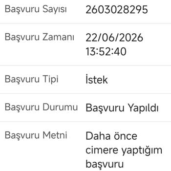 CİMER Başvurusuna Yanıt Gelmemesi Ve Haksız Para Cezası Nedeniyle Hesap Blokesi