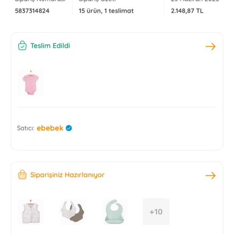 Teslim Edilen Ürünler Teslim Edilmedi Olarak Görüntüleniyor, İade Başlatılamıyor