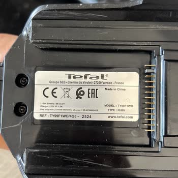 Tefal X-Force Flex Süpürge Sürekli Parça Sorunu Ve Garanti Kapsamındaki Çatlak İçin Ücretsiz Değişim Talebi
