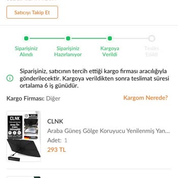 Trendyol Express Olarak Gösterilen Siparişin Satıcı Kargosuyla Teslim Edilmemesi Ve İade Yapılmaması