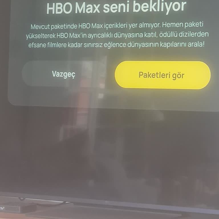 Çifte TV+ Aboneliği Ve HBO Max'in Aktif Olmaması Nedeniyle Mağduriyetim