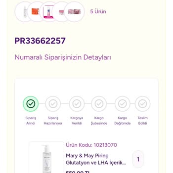 Gratis’te Sipariş Hazırlanmadı Ve İade Gelmedi