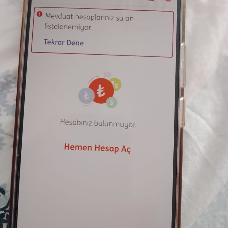 Turuncu Hesabım Ve 7.000 TL Para Kaybı Nedeniyle Sağlık Ödemesi Yapılamadı