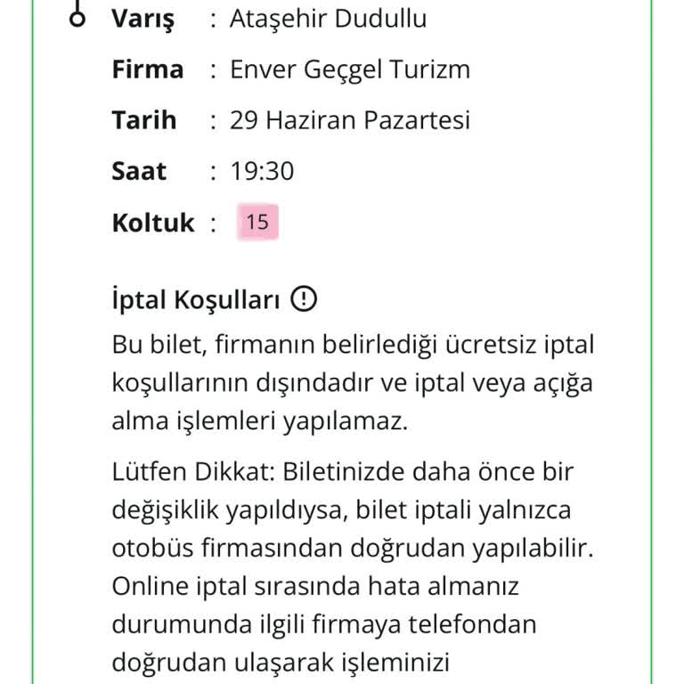Enver Geçgel Personelinin Çocuğuma Yönelik Saygısız Davranışı