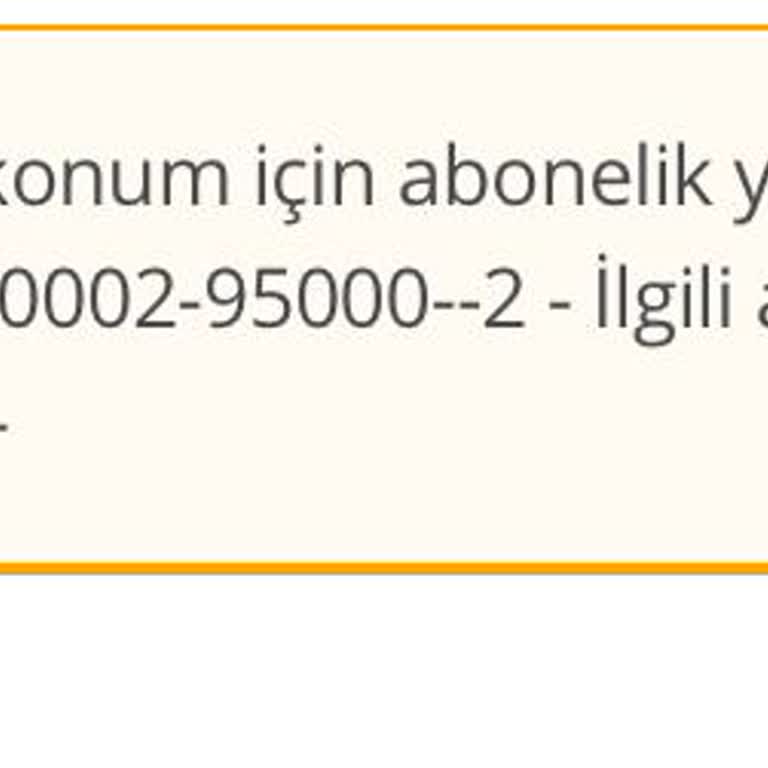 Belirttiğiniz Konum İçin Boğaziçi Elektrikten Abonelik Yapılamıyor