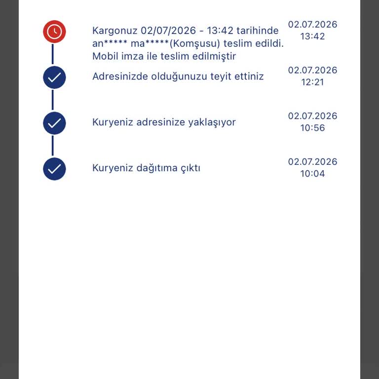 Aynı Kurye Tarafından Kapı Dışına Bırakılan Kargo Ve İhmal Sorunu