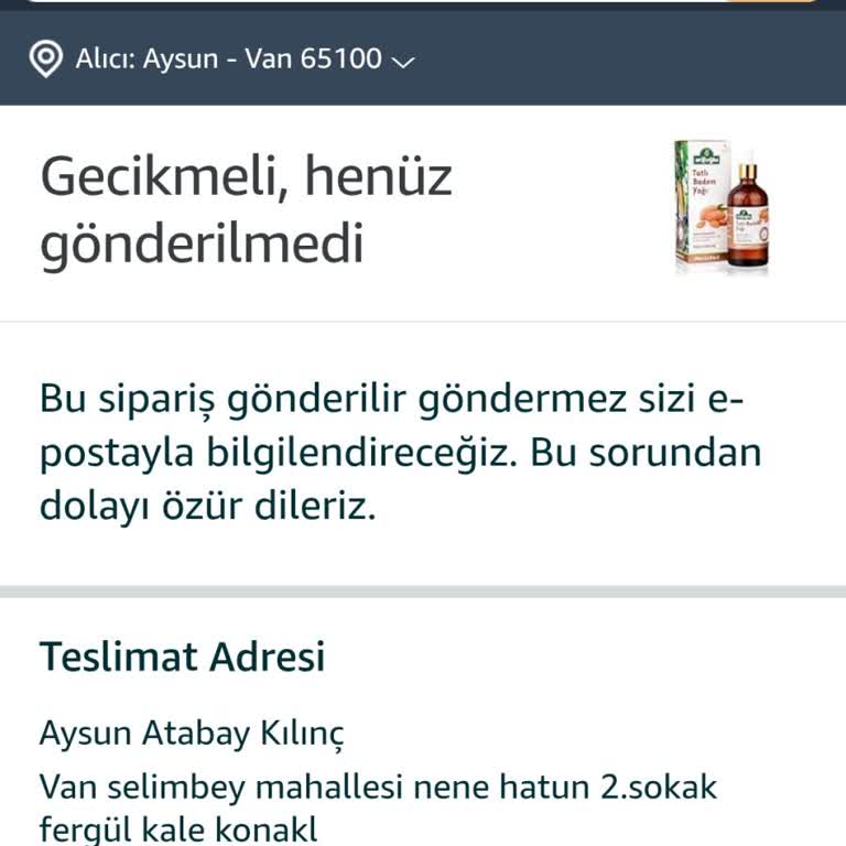 Teslim Edilmeyen Sipariş Ve Satıcı Yanıttan Yoksunluğu